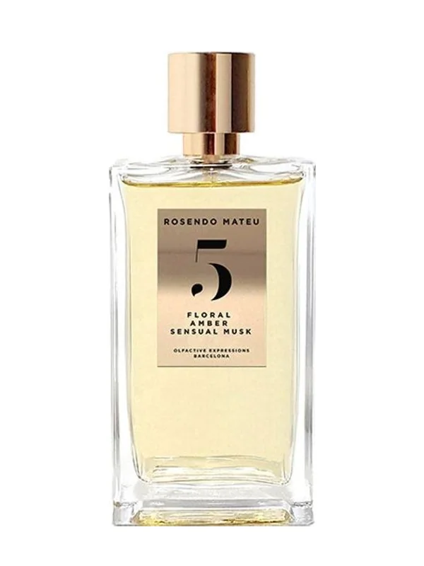 Rosendo Mateu Nº 5 Floral, Amber, Sensual Musk